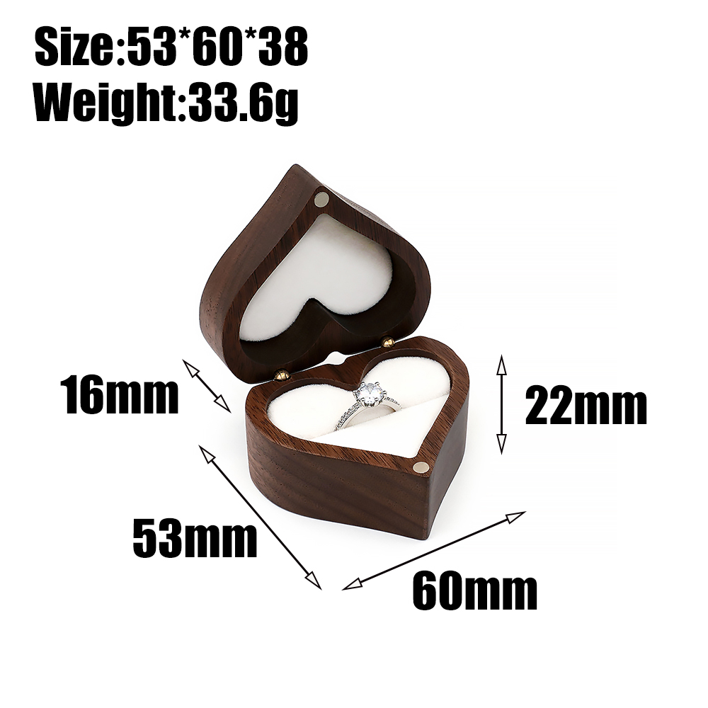 Ring Box for Wedding Ceremony  - огляд і ціна Wood Ring Blank