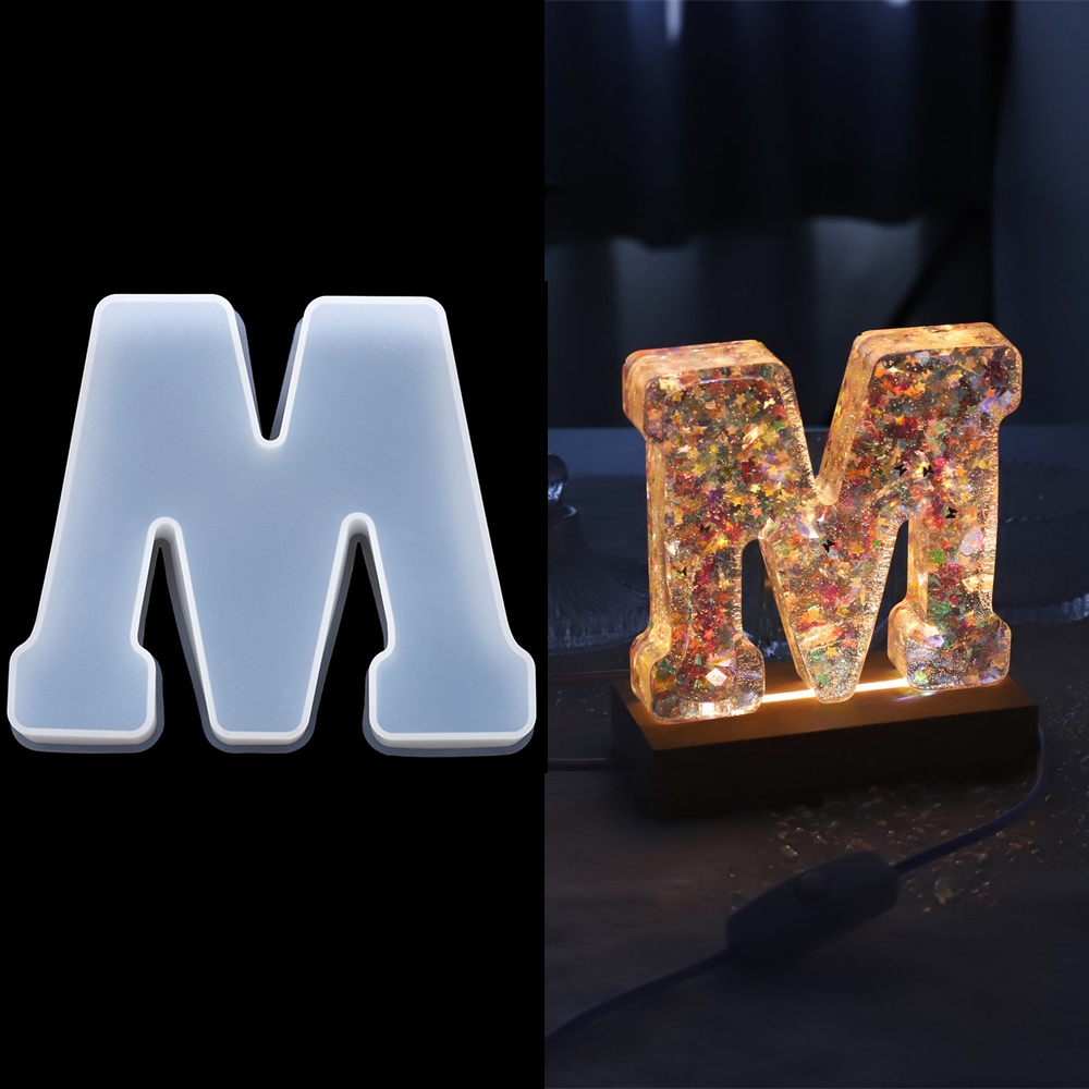 3Sizes A to Z Letter Silicone  - огляд і ціна Serving Tray Mold