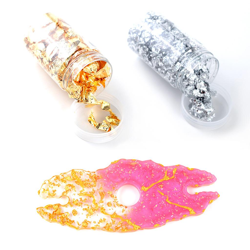 6Pcs Gold Foil Flakes Paper Na - огляд і ціна Gold Foil Flakes