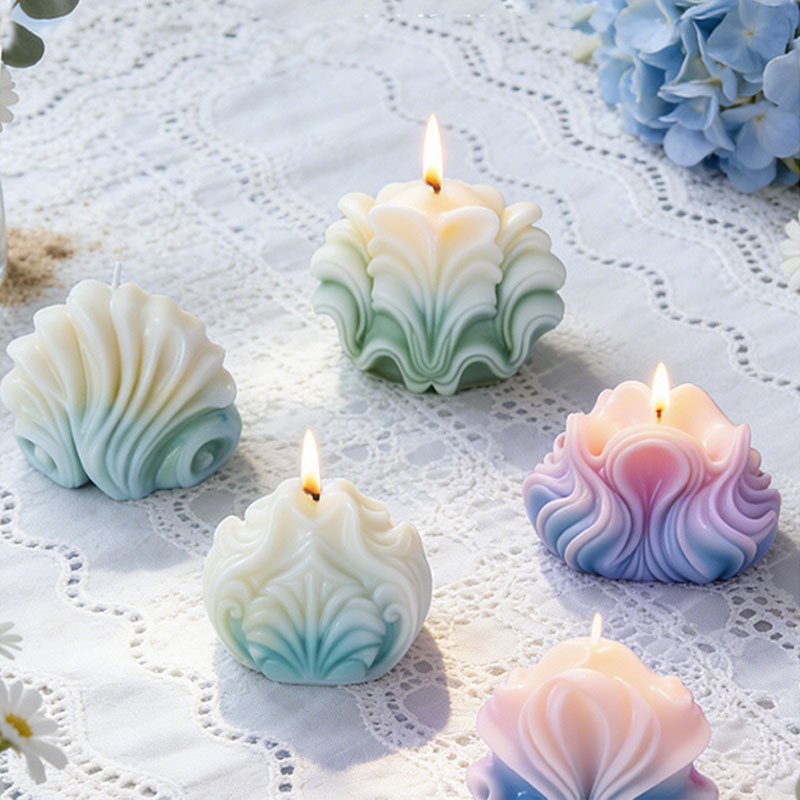 Large Ocean Shell Candle Silic - огляд і ціна Resin Ocean Wave Mold