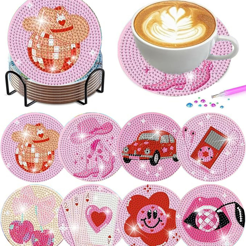 8 Pieces/Set of Diamond Painti - огляд і ціна Resin Craft Kit