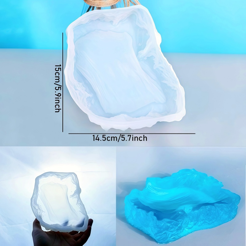 Ocean Wave Design Plate Epoxy  - огляд і ціна Resin Ocean Wave Mold